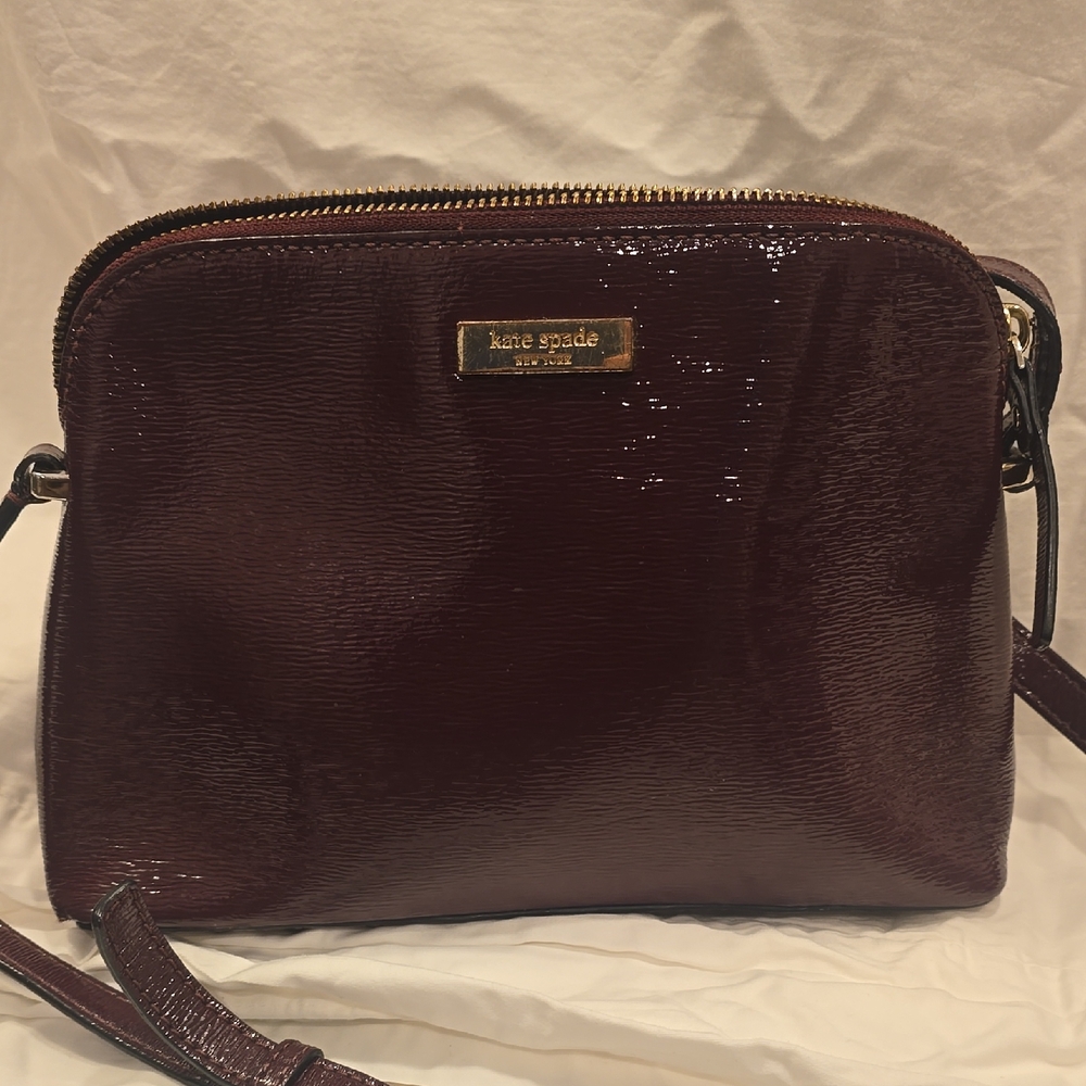 Kate Spade Burgundy Crossbody Bag